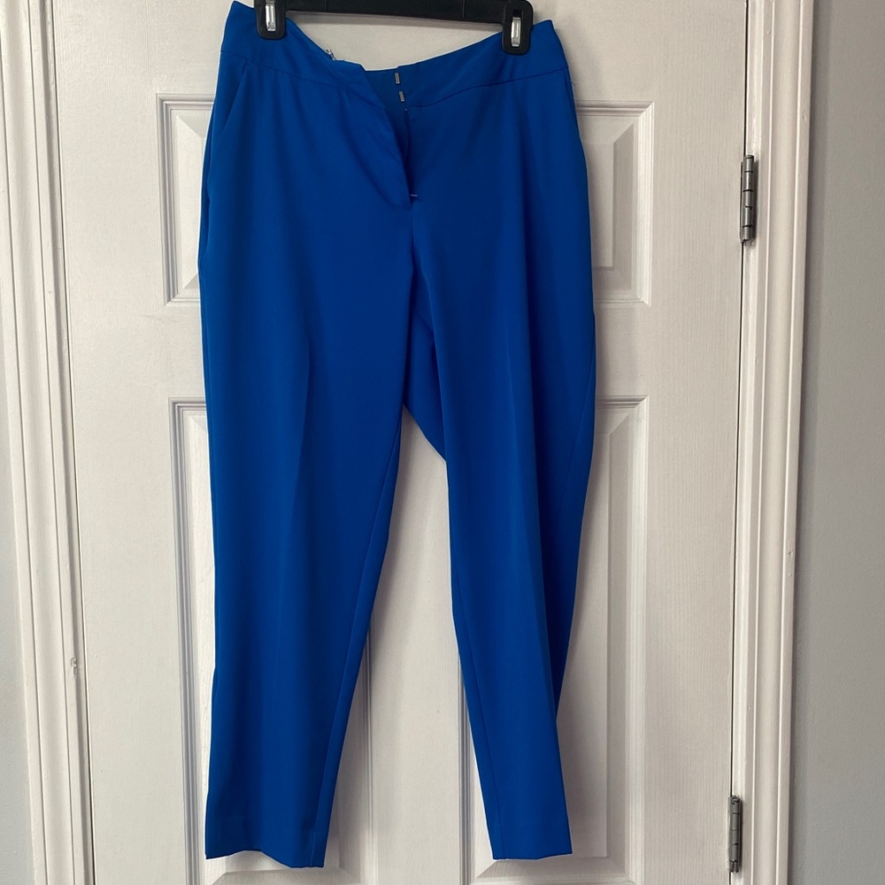 Worthington Elegant Blue Women's Ankle Pants